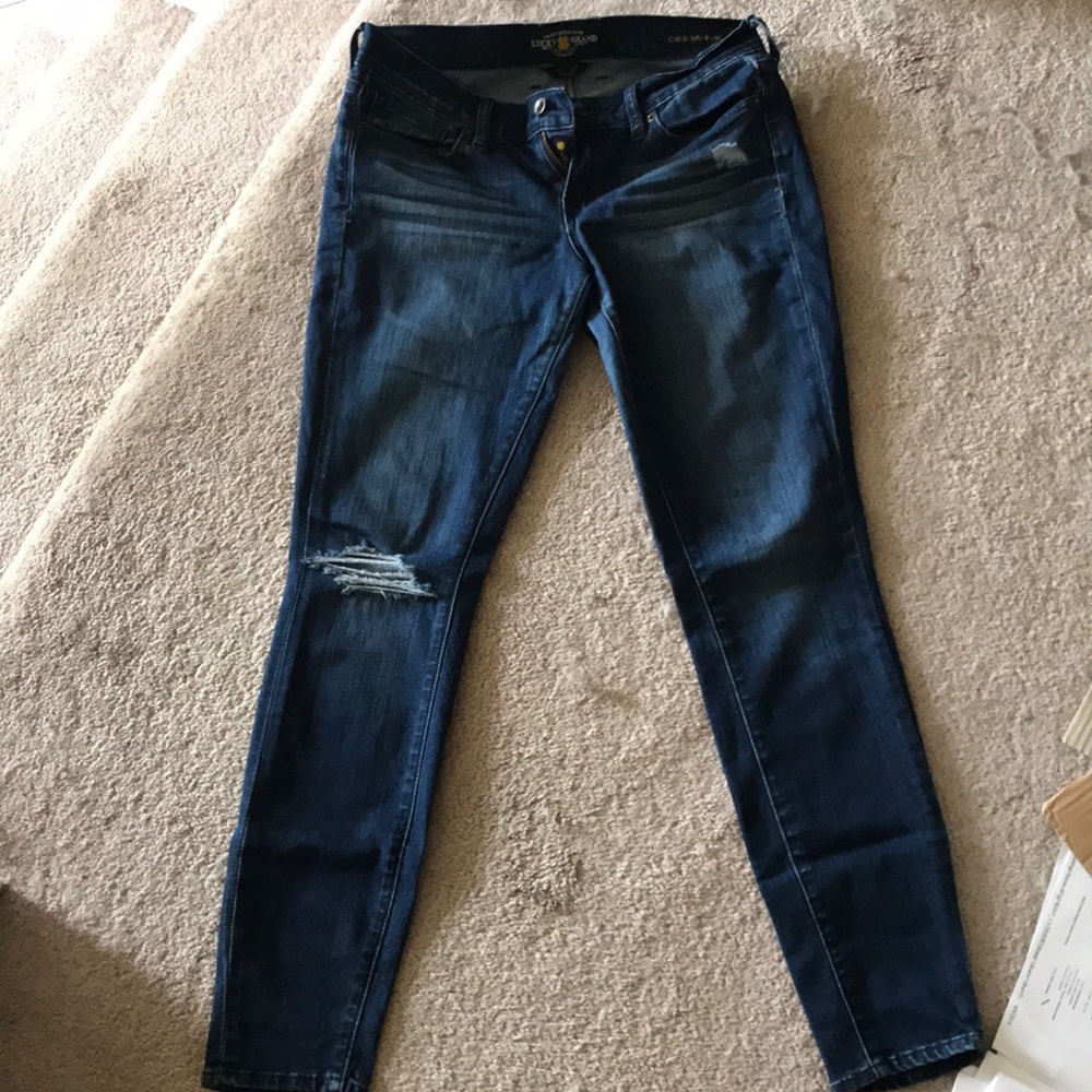 Lucky Brand jeans Charlie Super Skinny size 4/27